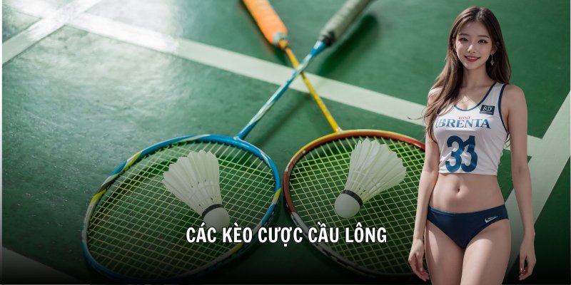 Các kèo cược cầu lông
